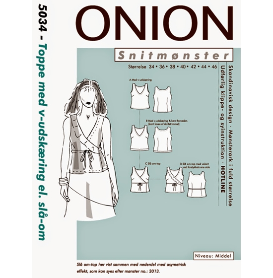 Onion 5034 Snitmønster